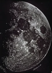 Fotografie des Mondes im Jahr 1865